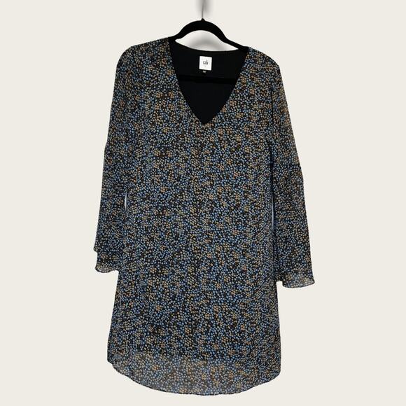 CAbi Style #3648 Bell Sleeve Mini Dress size S - Picture 3 of 11